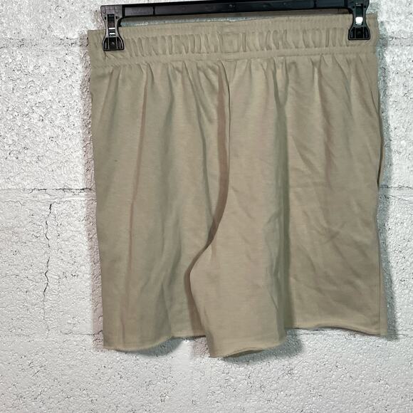 Under Armour Men's 6" Rival Terry Shorts tan, small - Picture 2 of 6
